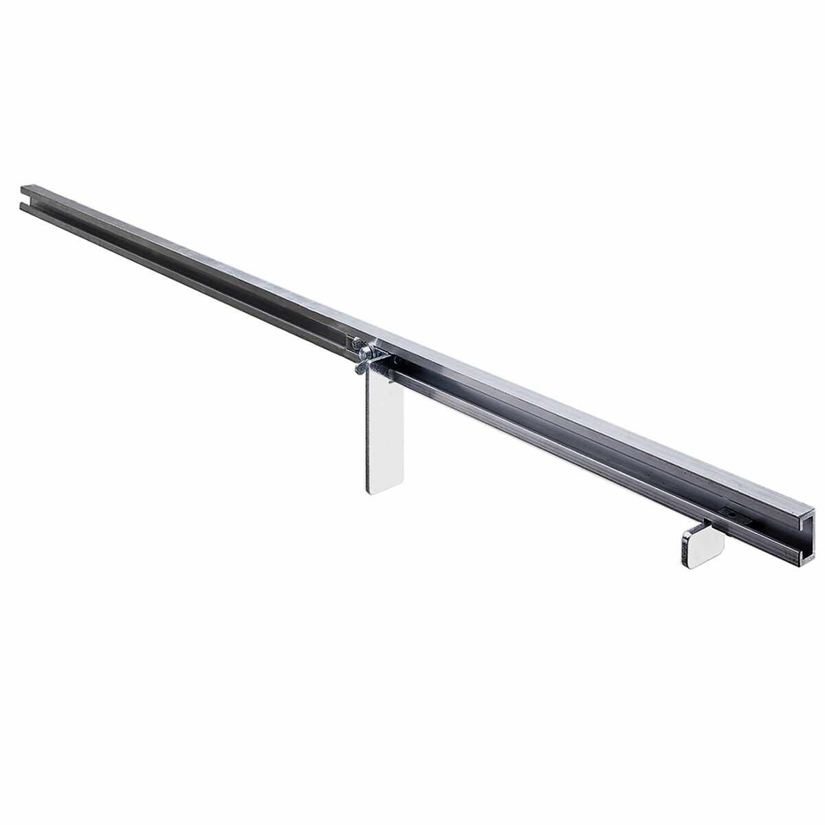 Schiene 2000 mm mit 2 Anschlägen (fester und verst