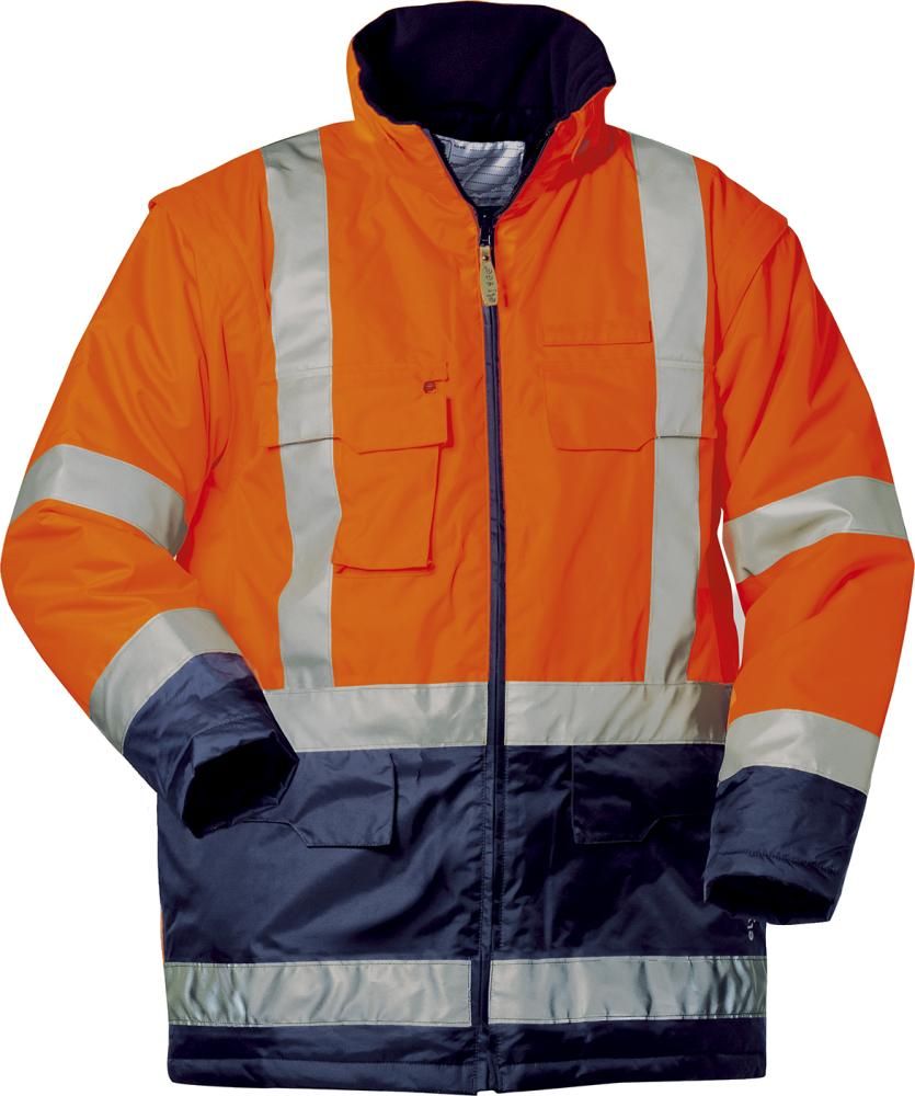 Warnparka Wallace, 4in1, Gr. 2XL, orange