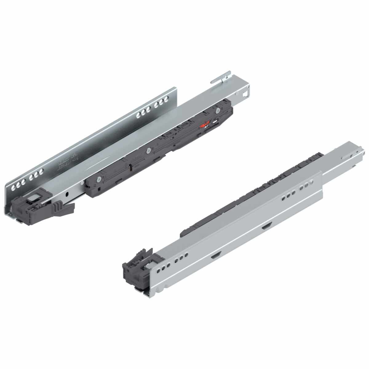 LEGRABOX Korpusschiene BLUMOTION int./für TOB geeignet/für SERVO-DRIVE geeignet, Vollauszug, 40 kg, NL=400 mm, links/rechts, verzinkt