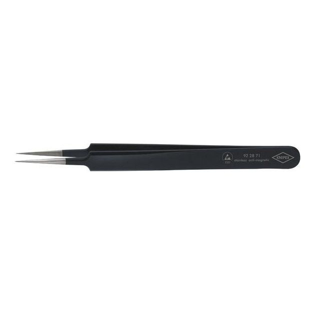 KNIPEX ESD-Pinzette, schwarz