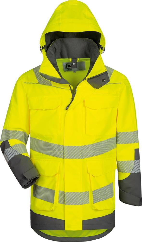 Warnschutzparka Arwid gelb/grau Gr.2XL