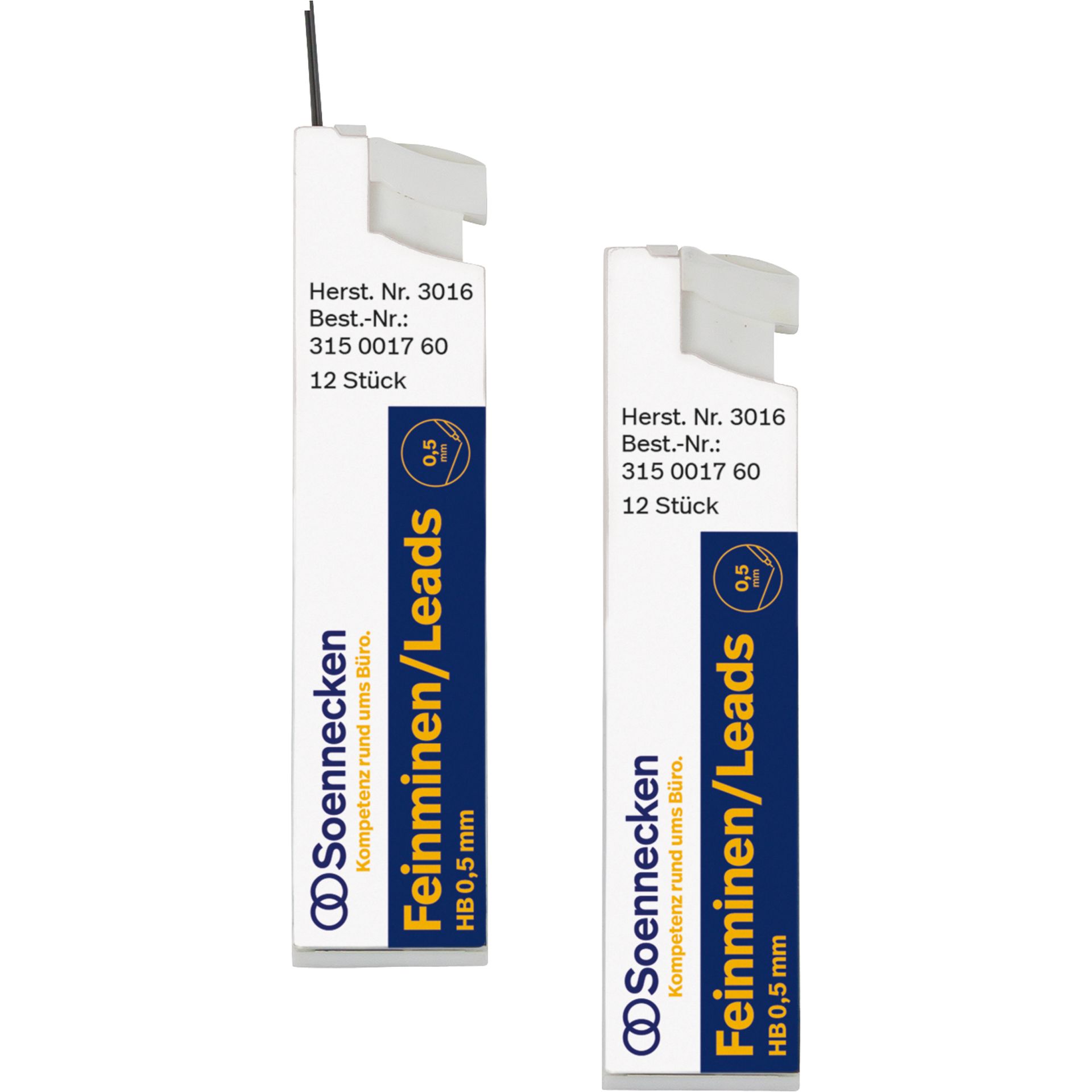 Feinmine 0,5mm HB 12 St./Pack.