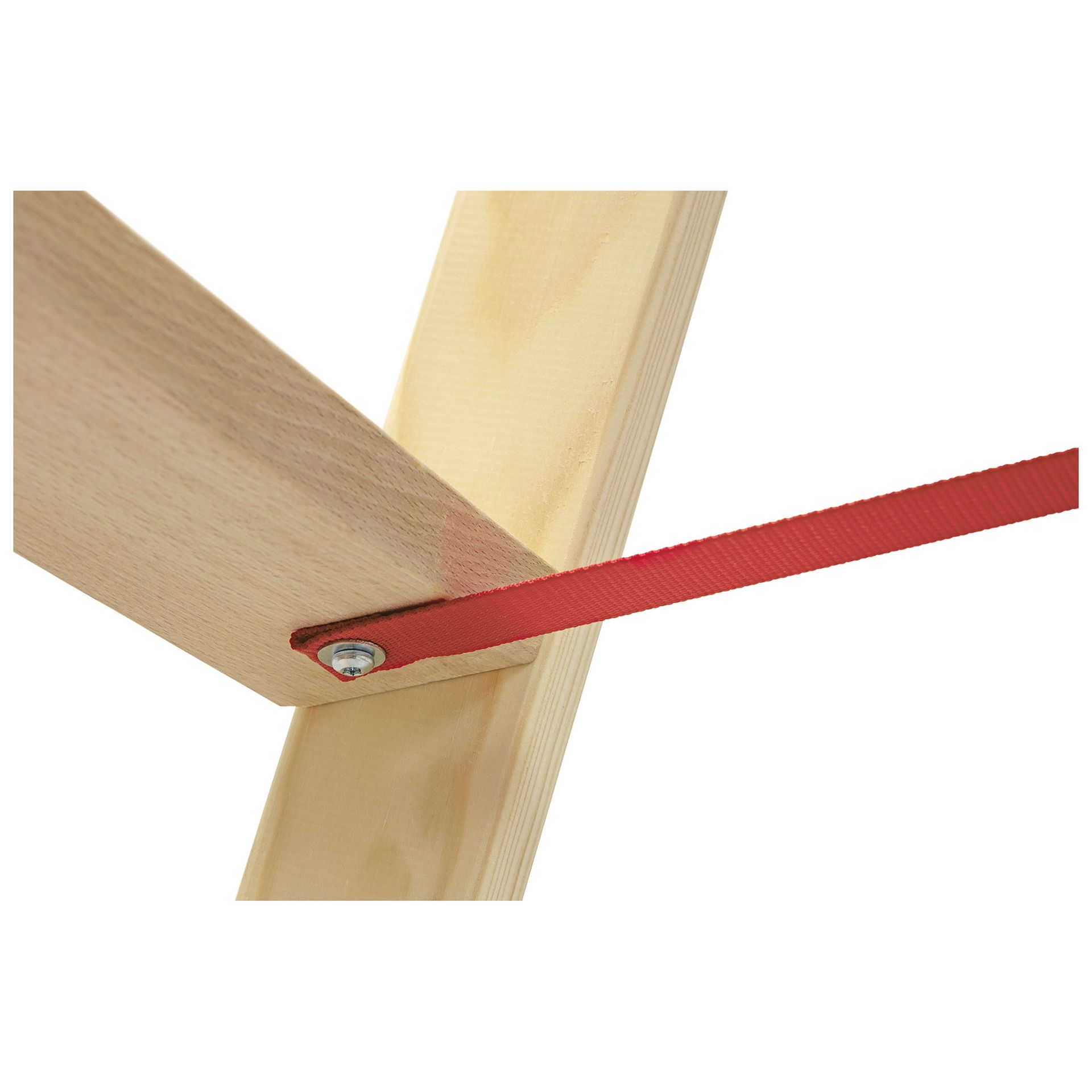 HYMER Holz-Stufenstehleiter