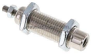 Einschraub-Pneumatikzylinder Kolben 6mm, 15mm Hub