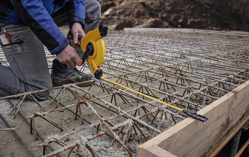 STABILA Rahmenbandmaß LBM 1000 STEEL, 30 m, Stahlband, metrische Skala