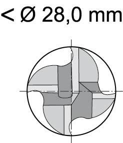 Schaftfräser lang DIN844 HSSE Typ N 5,0mm FORMAT