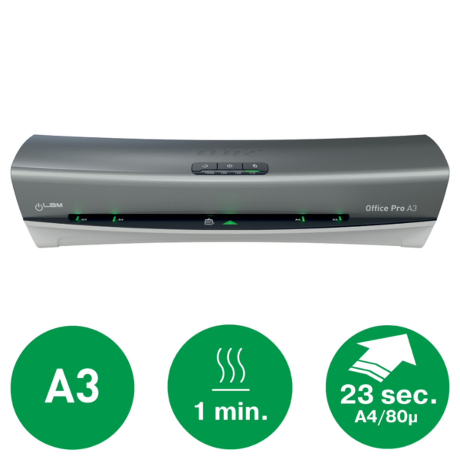 Laminiergerät iLAM Office Pro A3 weiß/silber