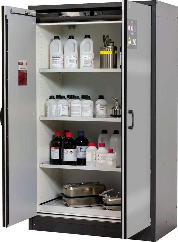 Schrank Q-Classic-30 1164x1947 2Tür.3FB,Silb.