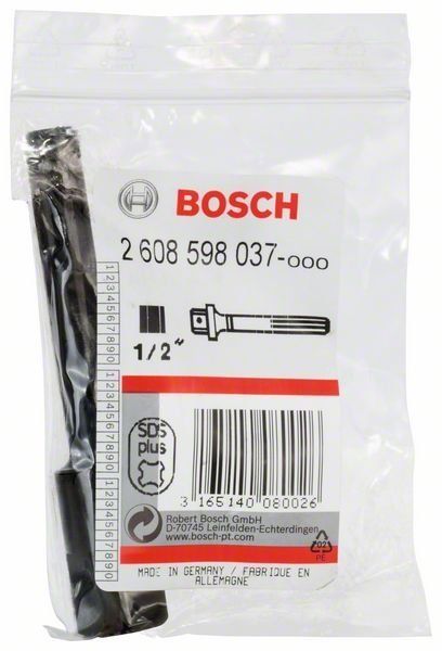 Bosch Adapter SDS plus auf 1/2 Zoll-Außenvierkant