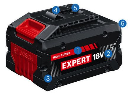 BOSCH Hochleistungsakku-Set