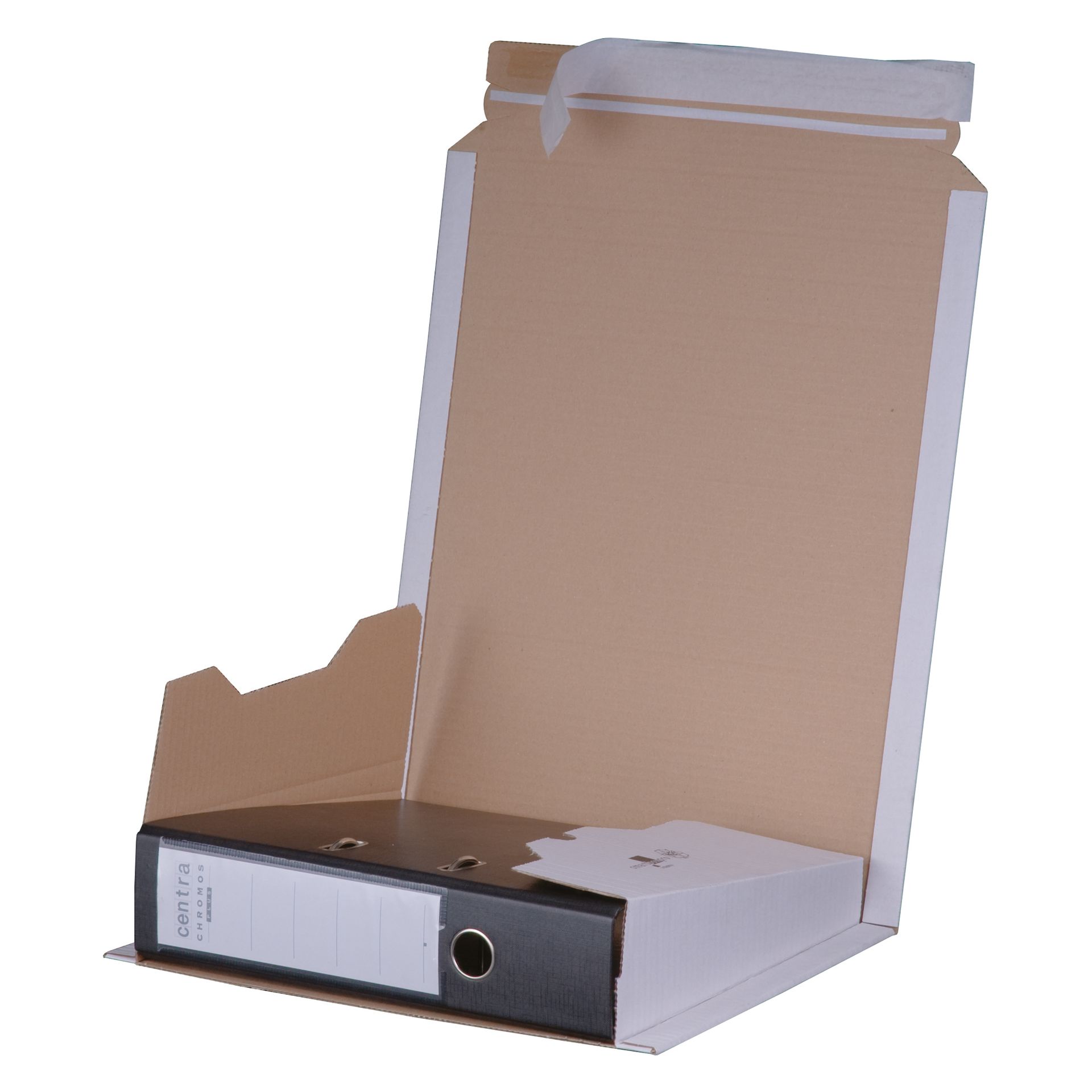 Versandkarton 320x35-80x290mm ws