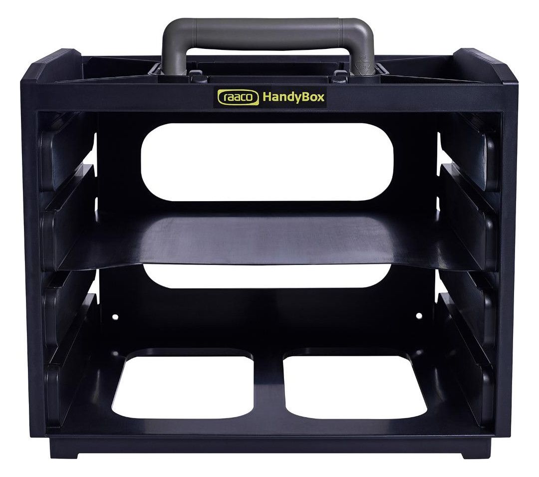 RAACO Kofferschrank schwarz, leer