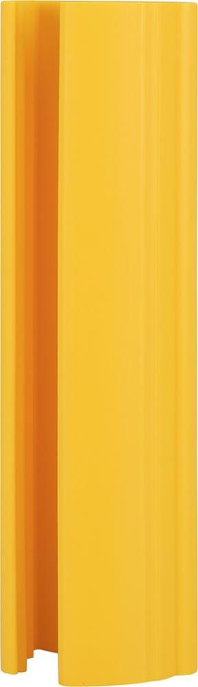 Regalanfahrschutz Alfa d-flexx gelb H400 mm B75-99 mm