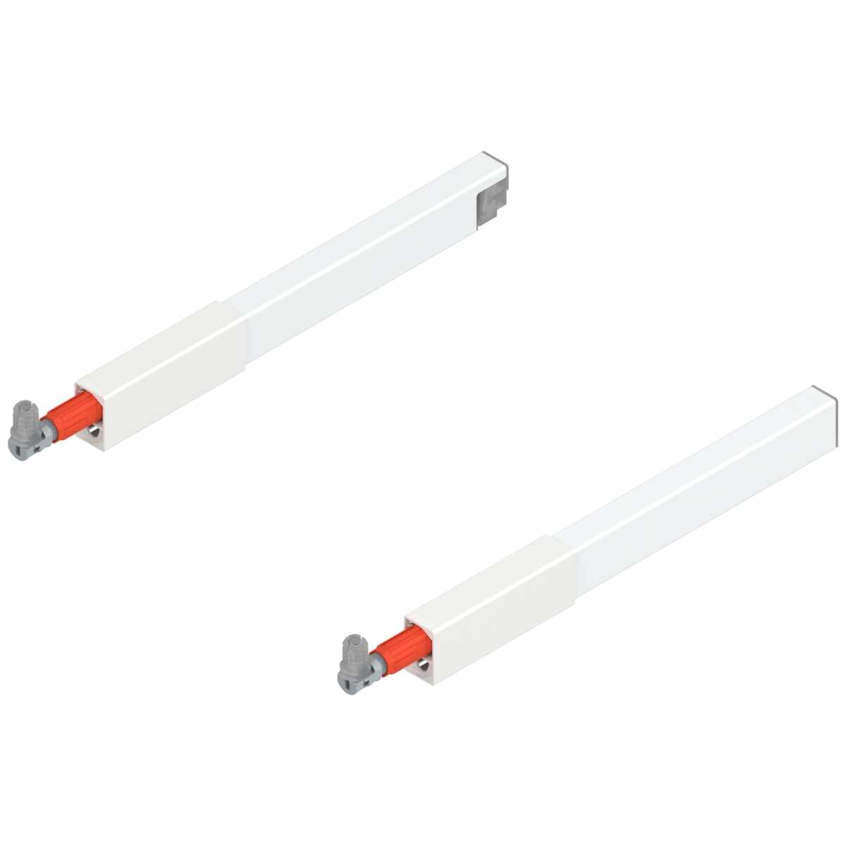 TANDEMBOX Längsreling (oben), für Frontauszug, NL=270 mm, links/rechts, für TANDEMBOX antaro, seidenweiß