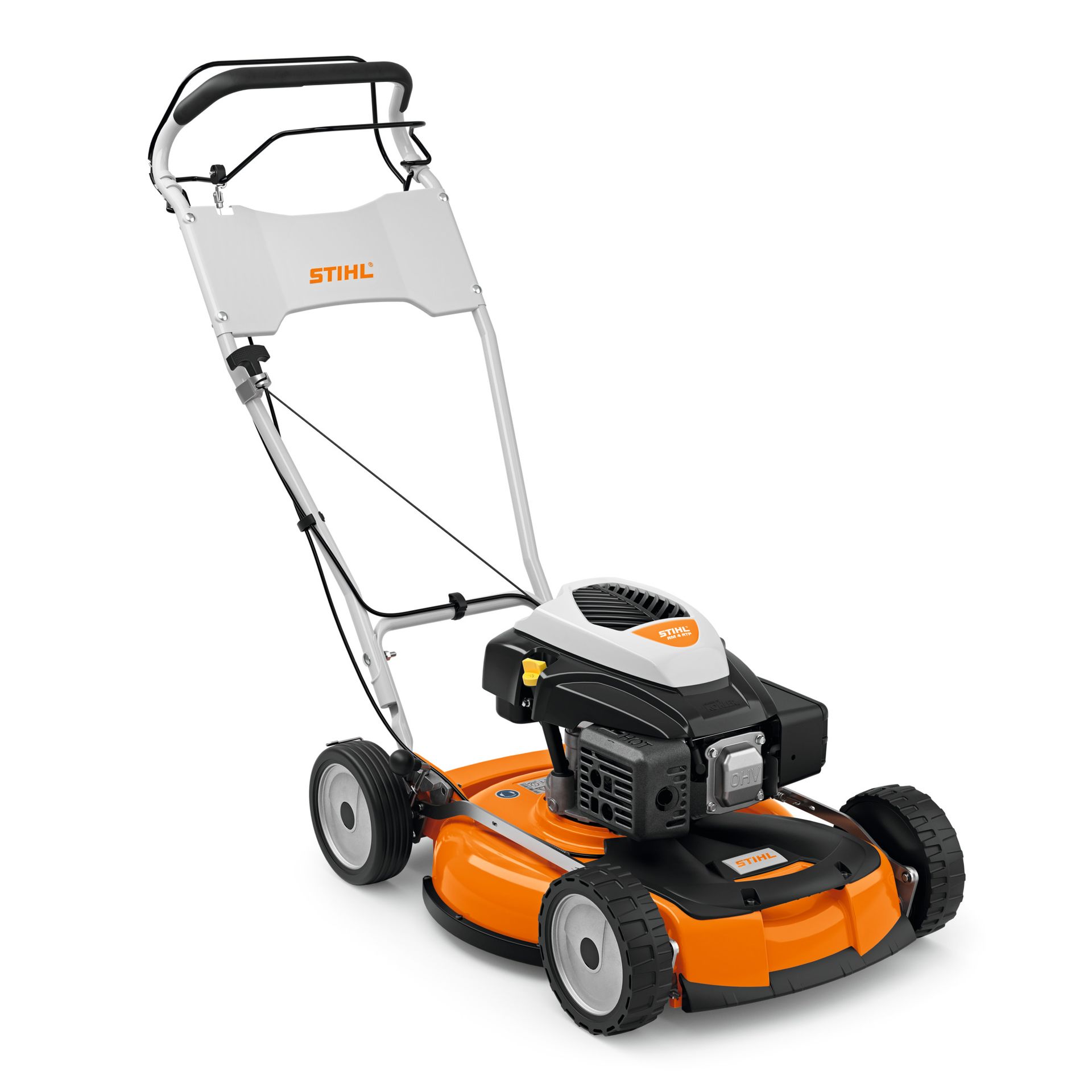 STIHL Benzin-Rasenmäher mit Mulchfunktion RM 4 RTP