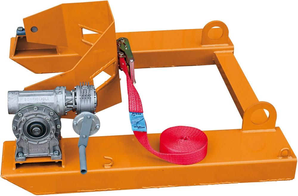 Fass- und Tonnenkipper Kurbel, Tragkraft 400kg 1 x Fass reinorange RAL 2004