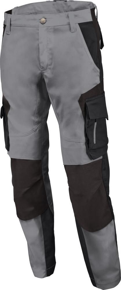 Arbeitshose FLORIAN grau-schwarz 42 FHB