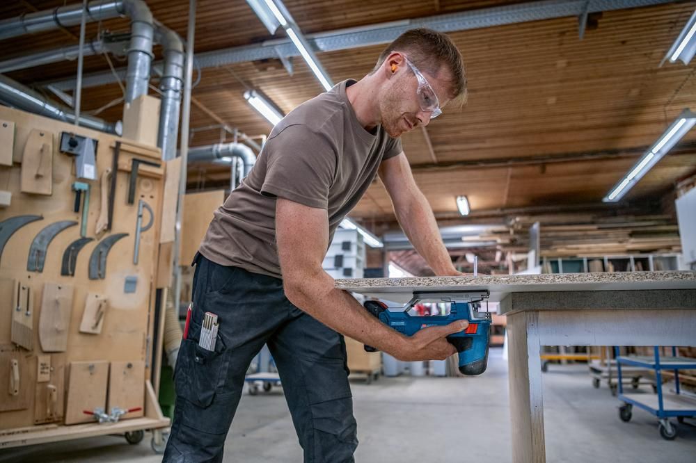 Akku-Stichsäge solo GST 18V-155 SC Bosch ohne Akku ohne Ladegerät L-Boxx