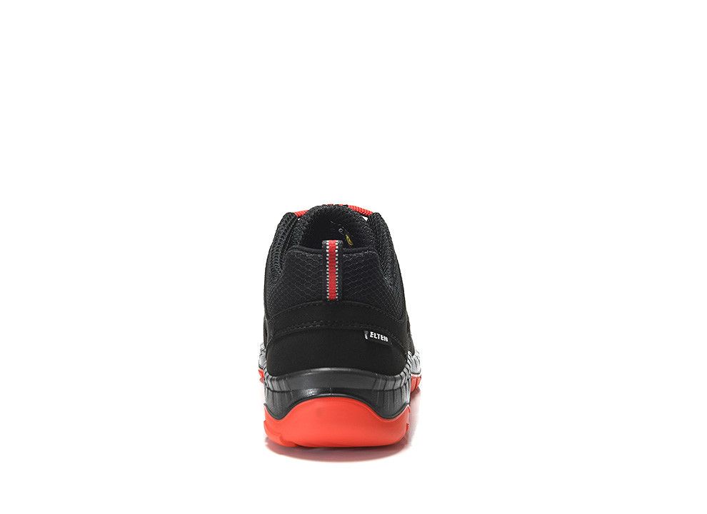 Sicherheitshalbschuh MADDOX black-red Low ESD S3S, Gr. 35
