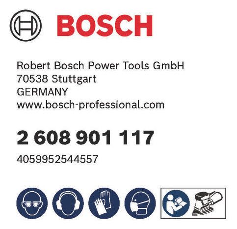 BOSCH Klettschleifblätter, Dreieck