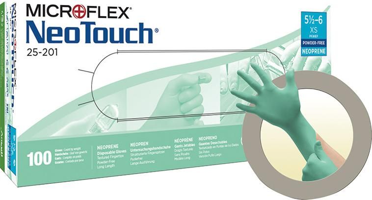 Handsch.Neotouch 25-201, Gr.8,5-9,a 100 Stk. Ansell