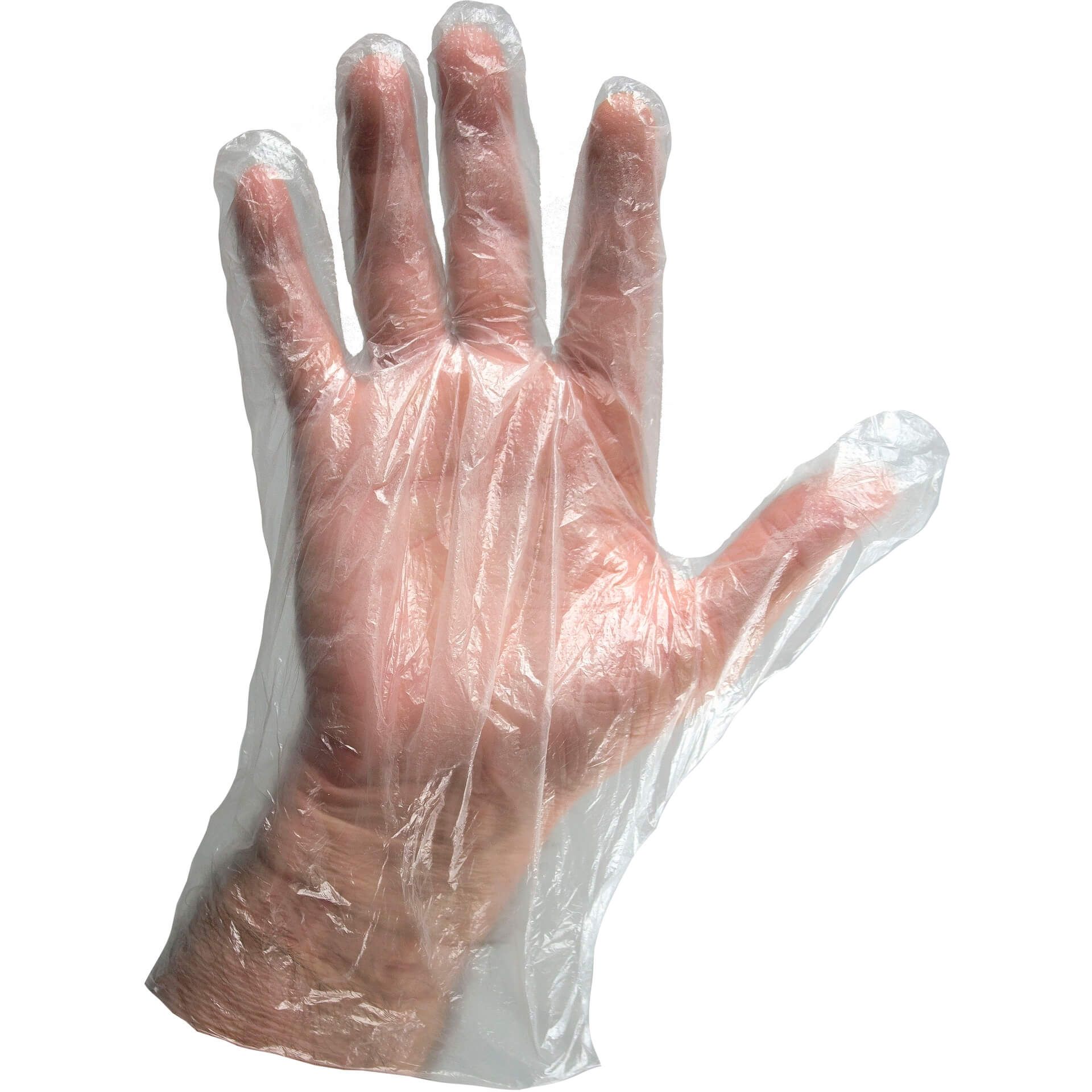 Einmalhandschuh HDPE-HST, farblos, Gr. Unisize