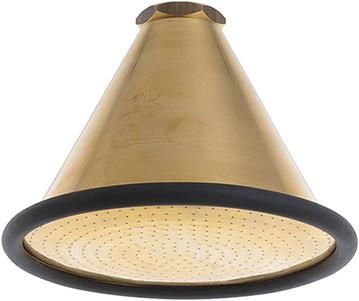 GEKA plus Super-Brause IG G3/4 MS kon. Gummiring 150mm-Plat.