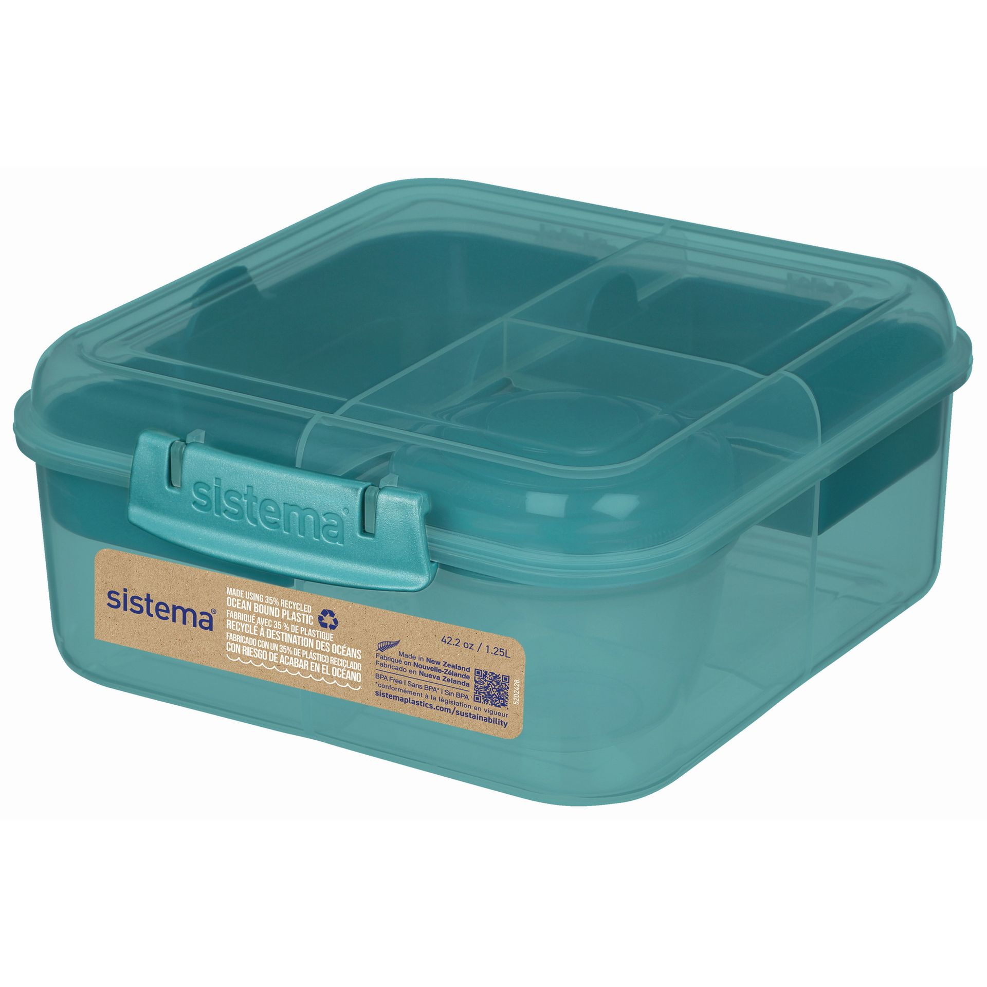 Bento Box RC 1,25l sort