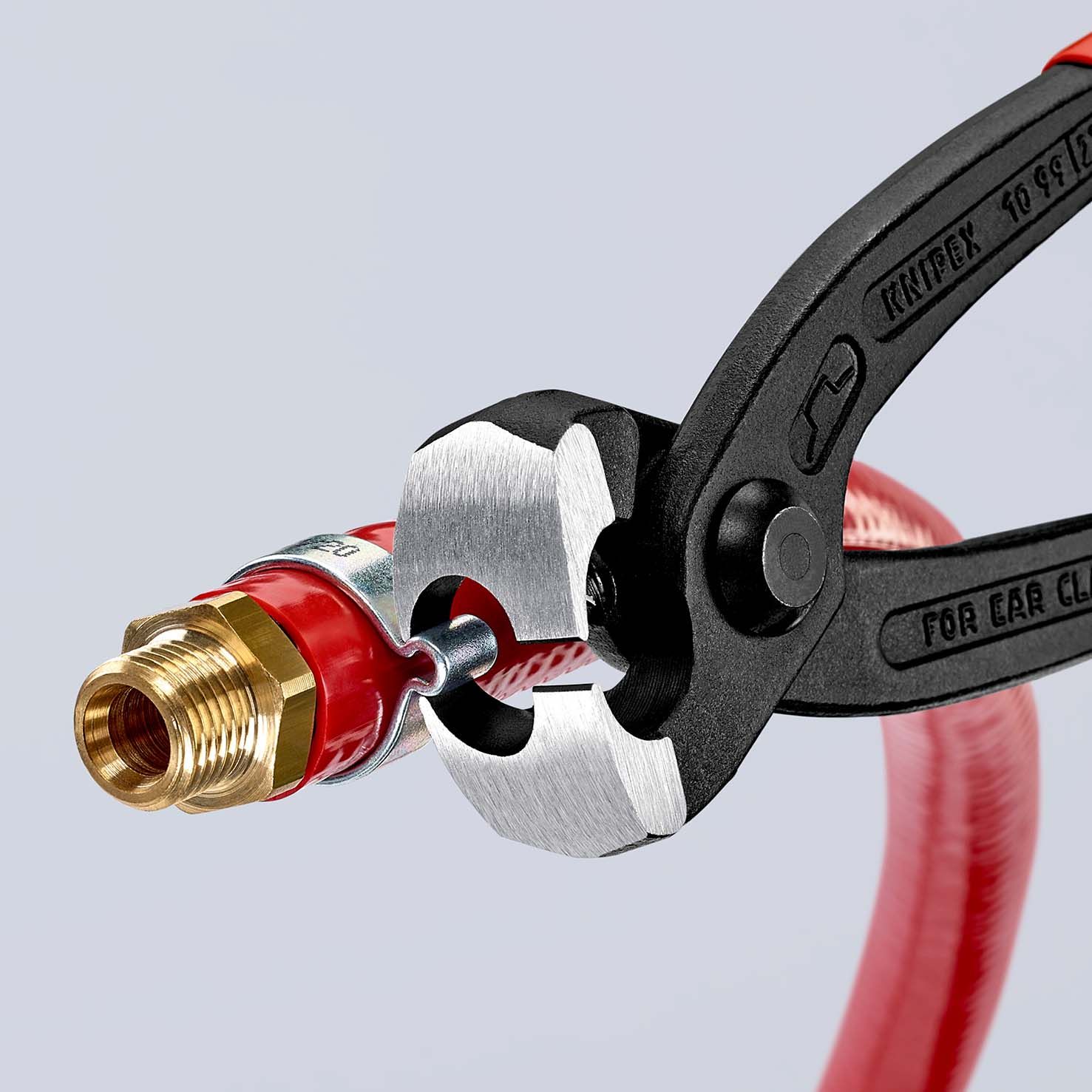 KNIPEX Ohrklemmenzange mit Kunststoff überzogen