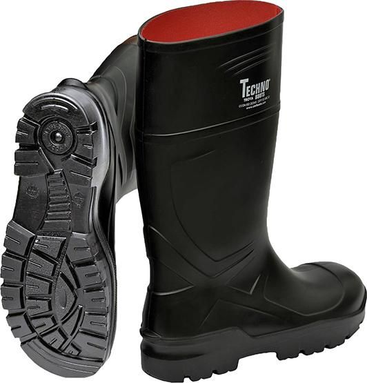 Stiefel 35330 OTRA PU, S5, schwarz Gr. 39 TECHNO BOOTS