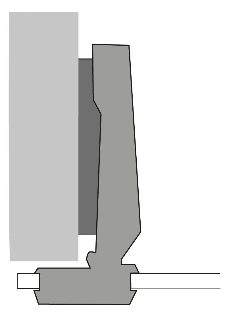 HETTICH Intermat 9904 Glastür-Topfscharnier