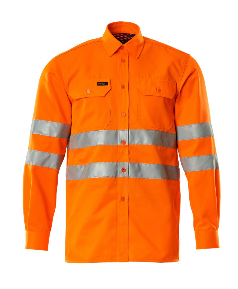 Hemd MASCOT® Jona Hi-vis Orange, 37-38