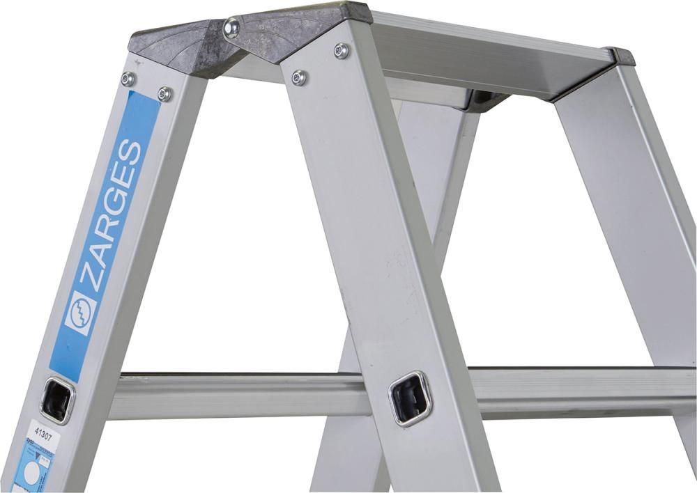 Stufenleiter Saferstep B 2x3 Stufen Leiterlänge 0,88 m Arbeitshöhe 2,30 m ZARGES