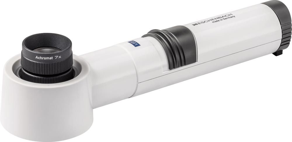 LED Beleuchtung mit Batteriegriff für Präzisionsskalenlupe ESCHENBACH