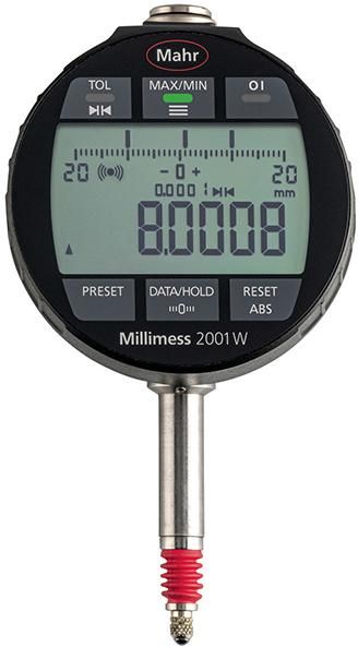 Digitaler Feinzeiger Millimess 2001 Wi +/-1mm MAHR