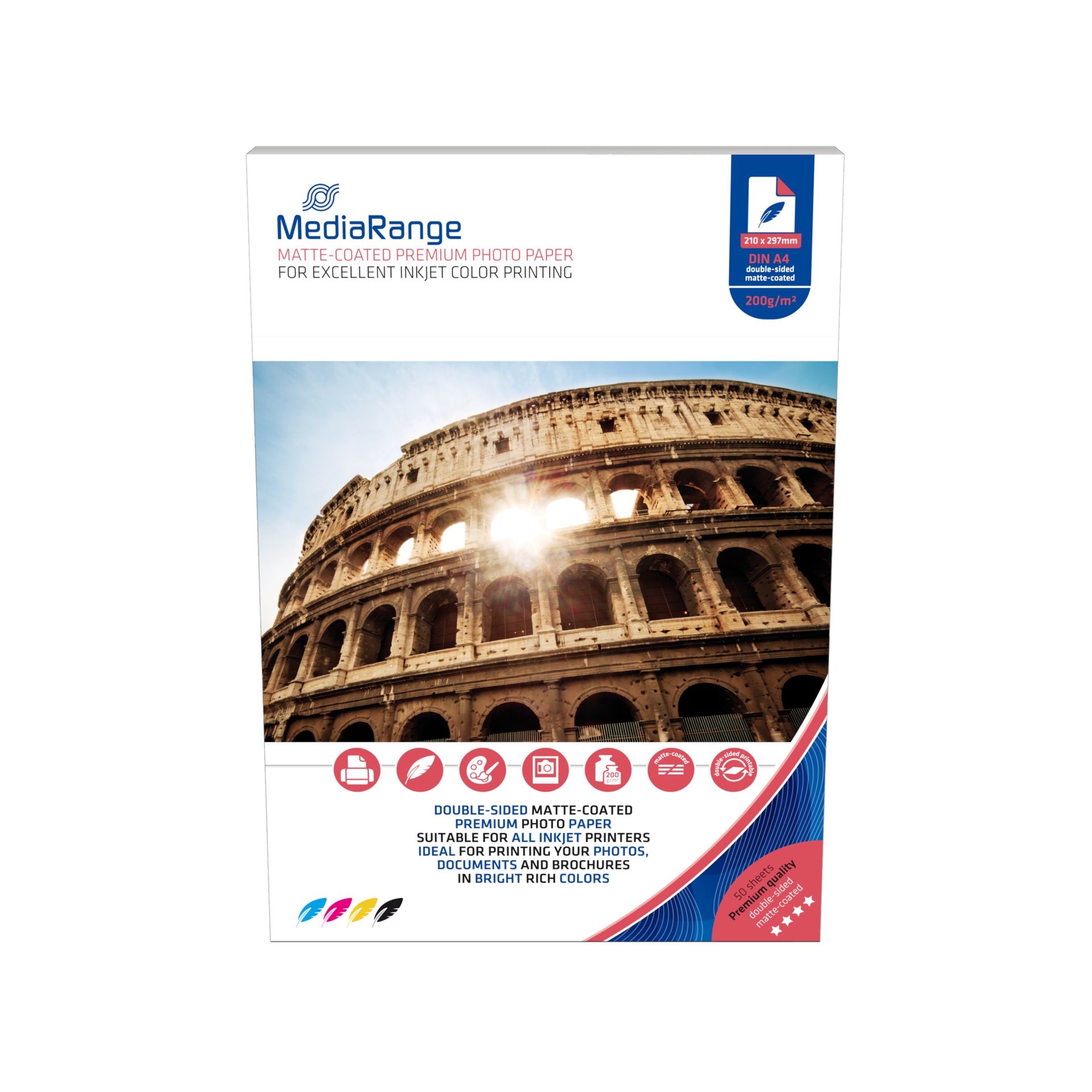 Fotopapier A4 ws matt 200g 50Bl