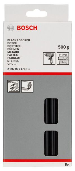 Heißklebepistolen-Klebesticks, schwarz
