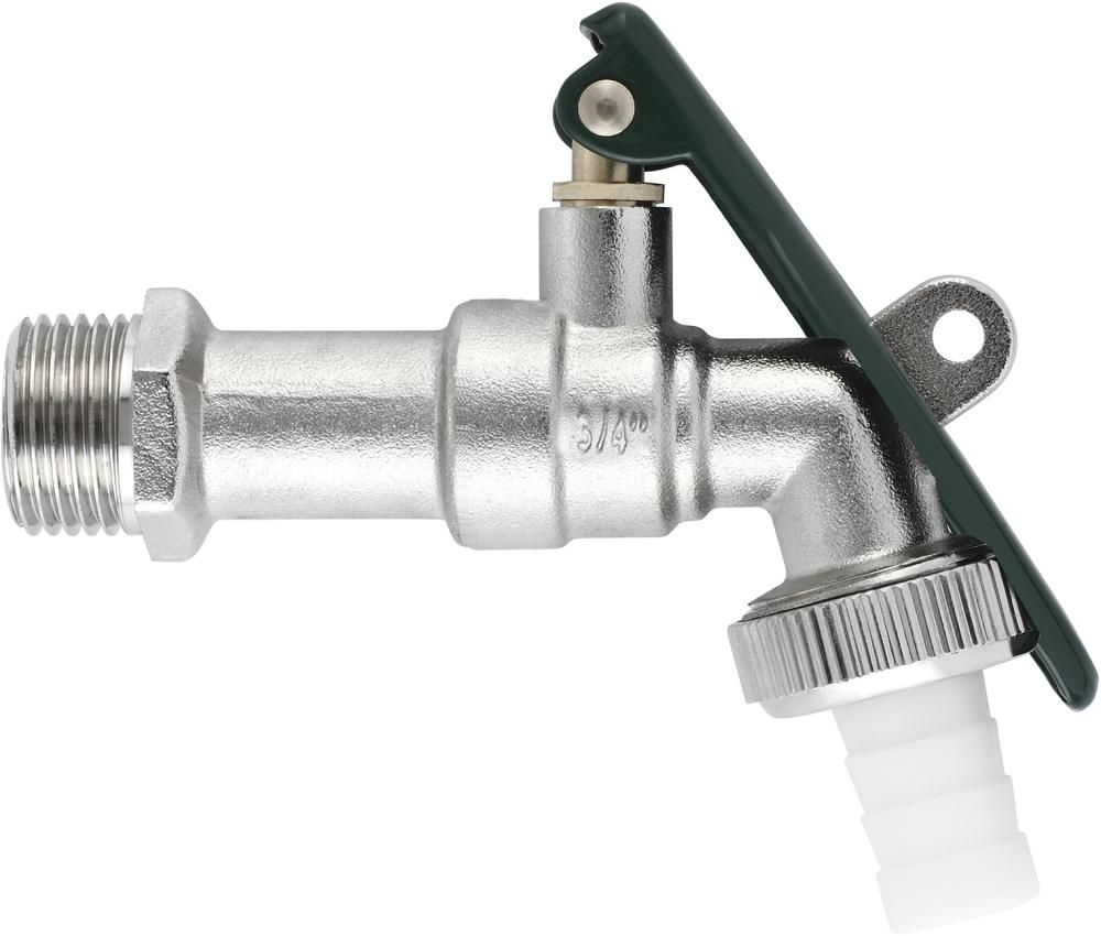 Auslaufkugelhahn 1/2" verchromt, frostresistent
