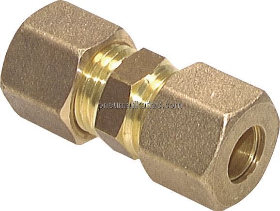 Gerade Klemmringverschraubung 4 (M8x1)mm, Messing