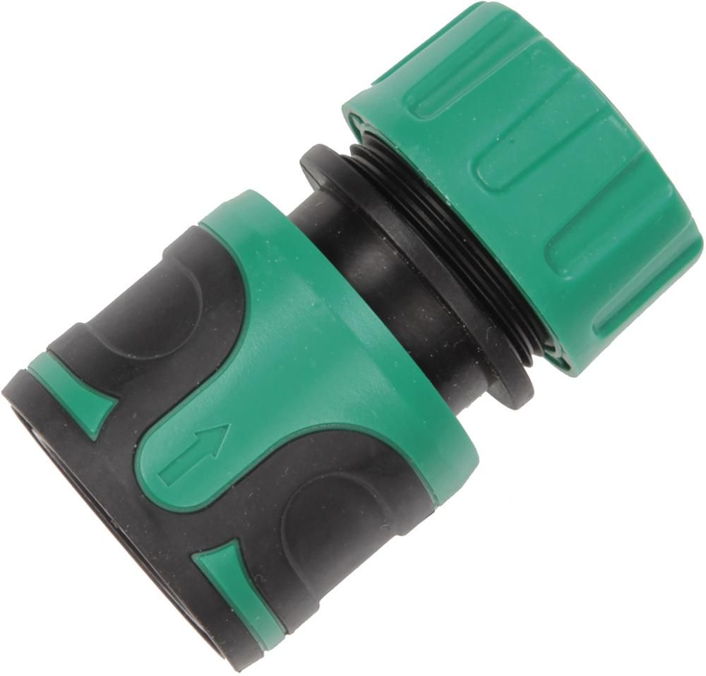 Schlauchstück 1/2" Kunststoff, grün/schwarz comfort comfort