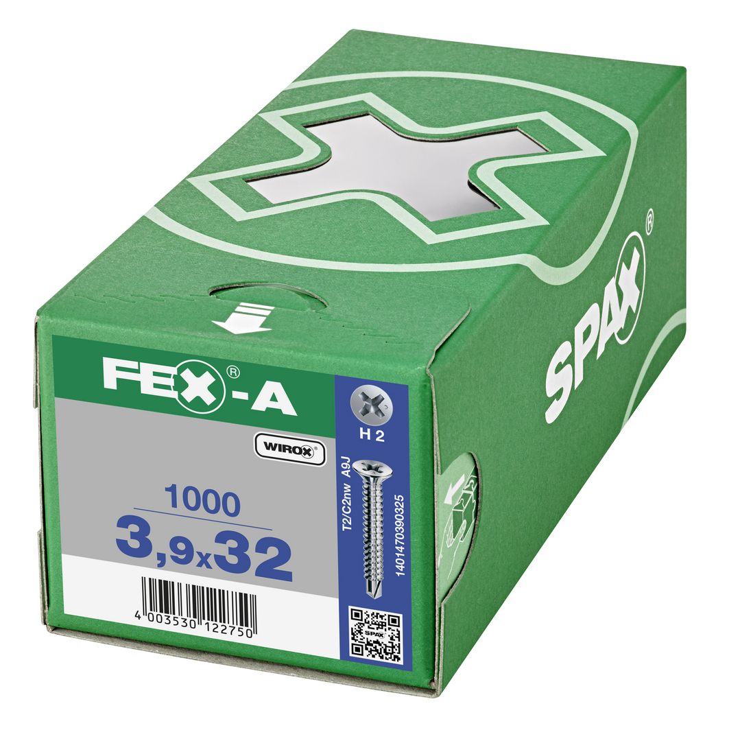 SPAX FEX-A Senkkopf Kreuzschlitz H GG
