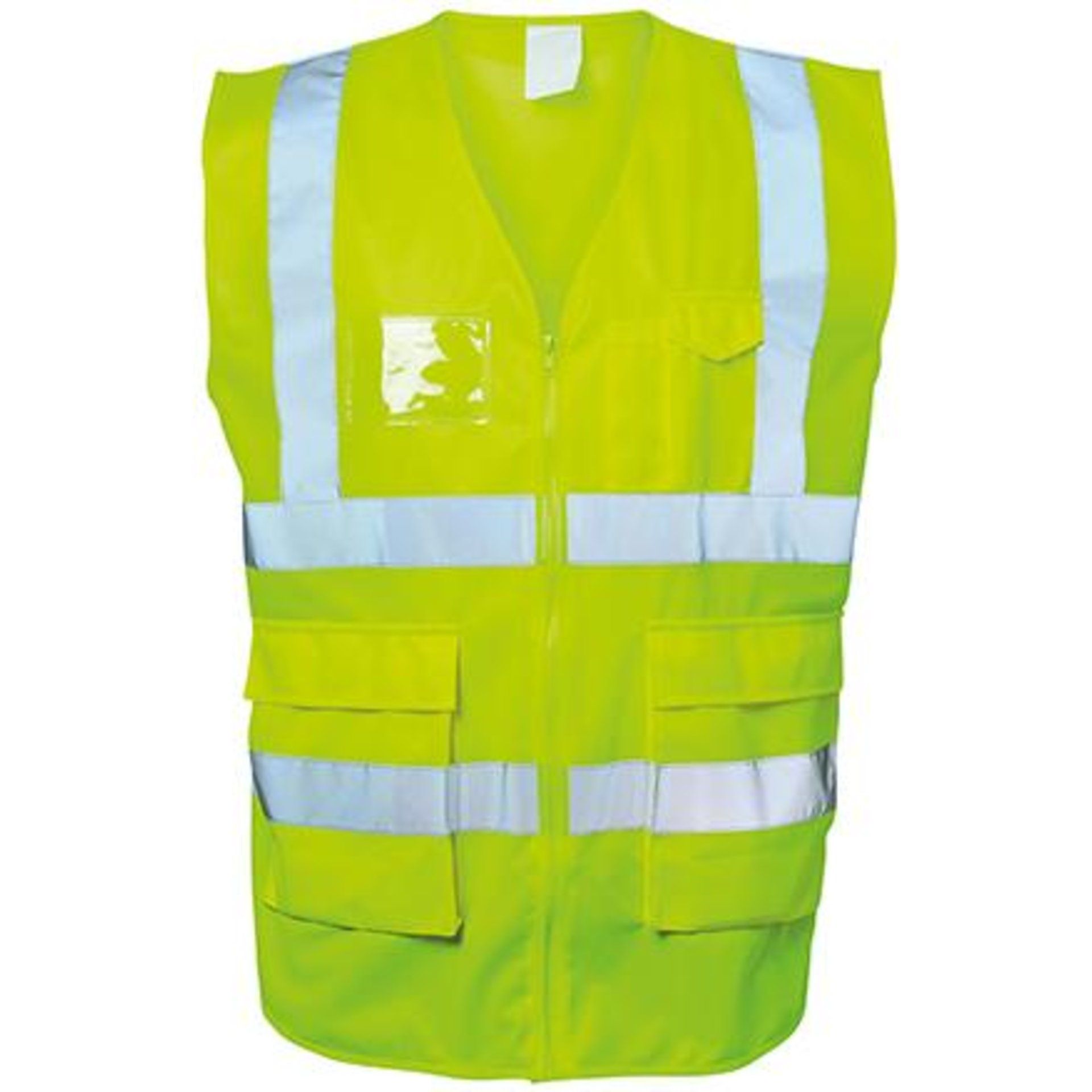 SAFESTYLE *ALBIN* WARNSCHUTZWESTE GELB, Gr. M (50/