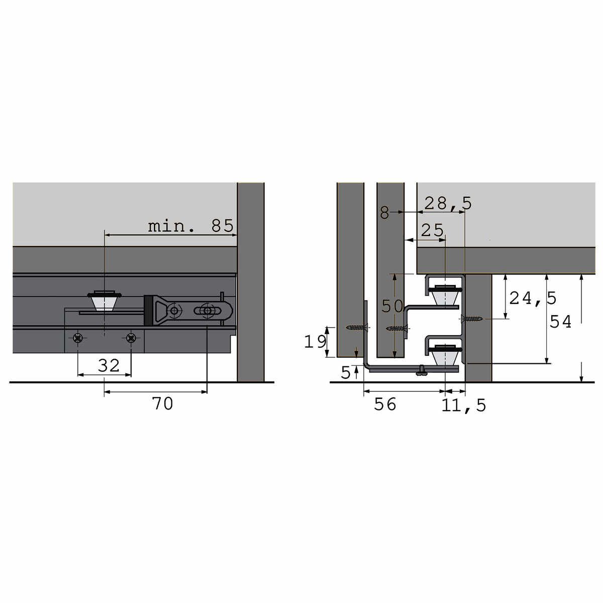 Führungsprofil STB12
