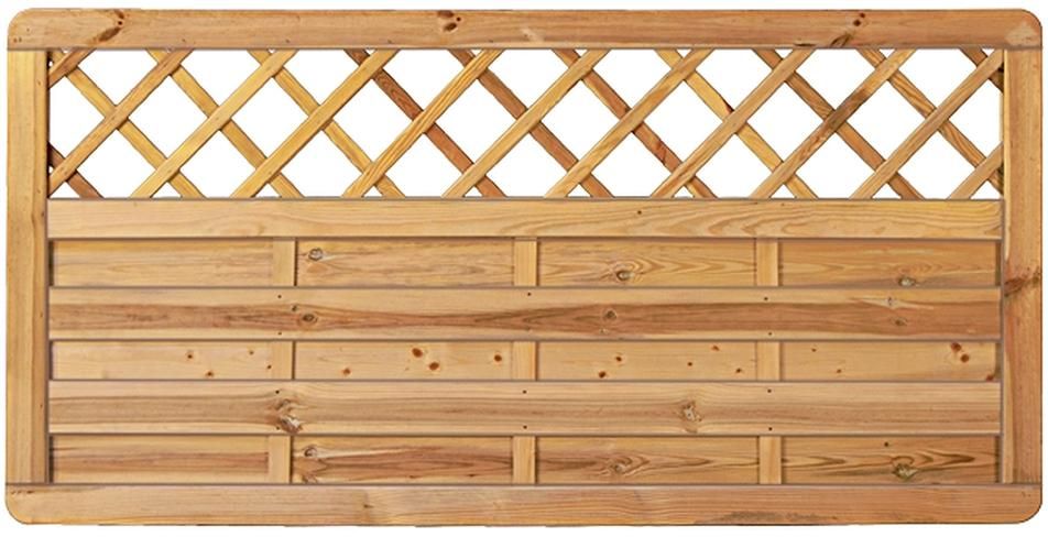Avantgarde-Serie Ranki 180 x 90 cm, kdi-grün Rahmen 45/68 mm, Lamellen glatt,geschr.