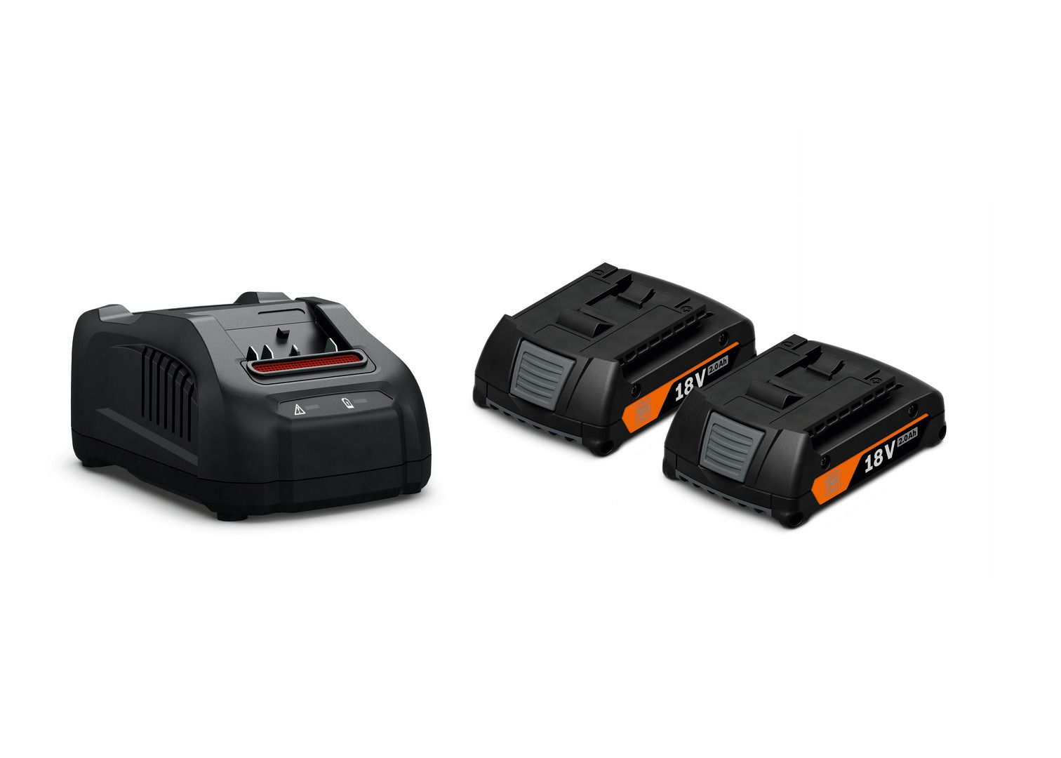 Akku-Starter-Set GBA 18 V 2.0 Ah AS, Spannung 18 V, Kapazität 2 Ah