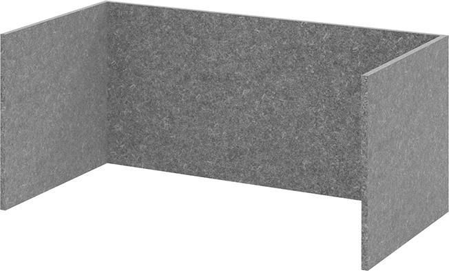 Filzeinschub FlexWall B748xT373xH328 mm 1 OH grau