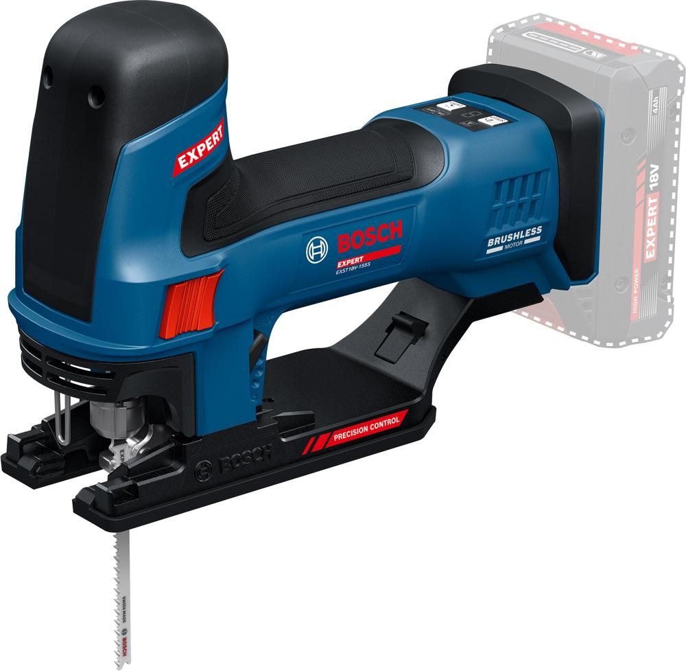 Akku-EXPERT-Stichsäge EXST18V-155 S ohne Akku ohne Ladegerät L-Boxx