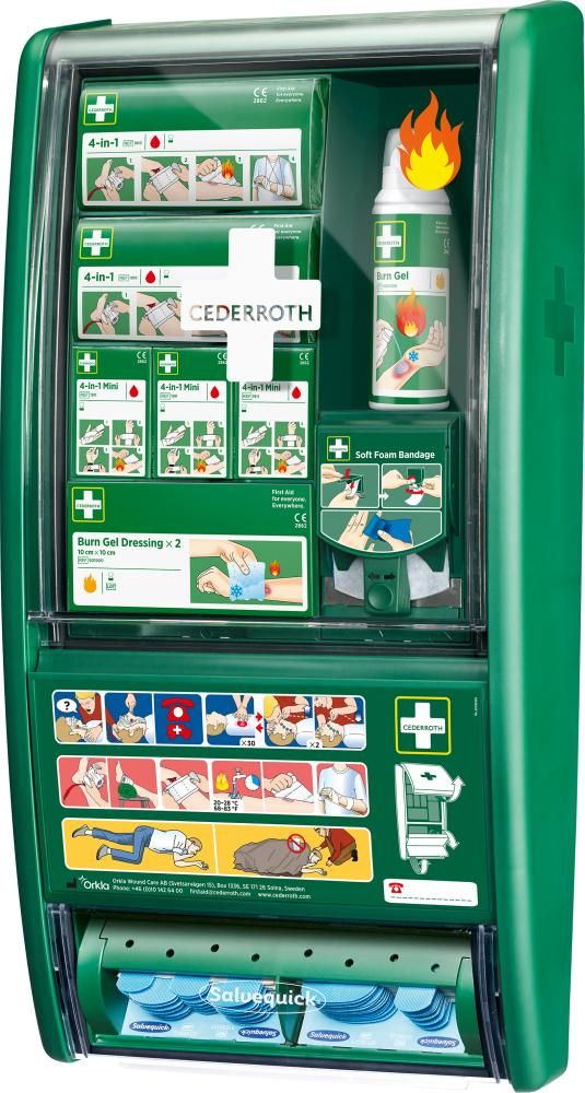 ErsteHilfe-u.Verbrennungsstation incl. Inhalt
