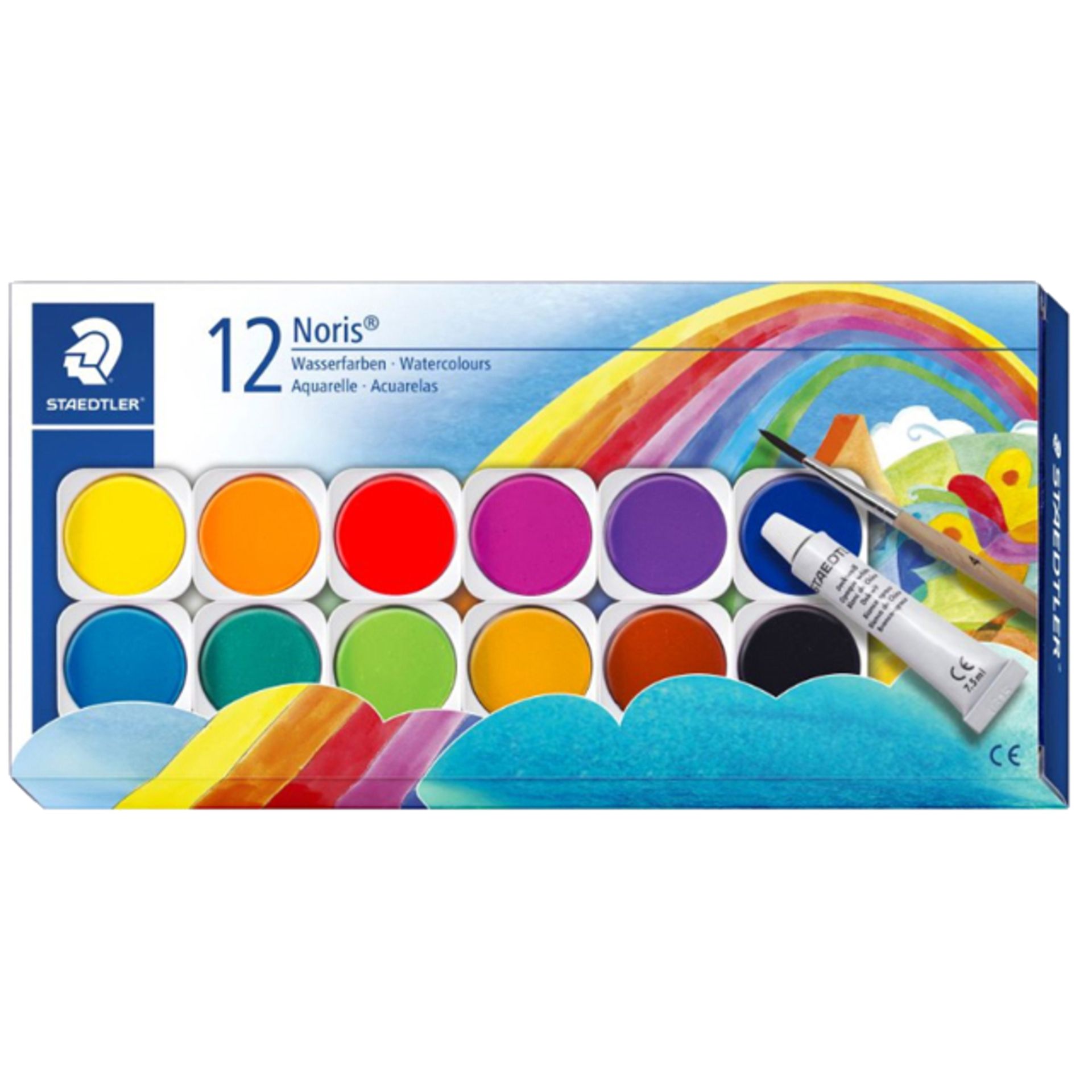 Farbkasten Noris Club 12Farben