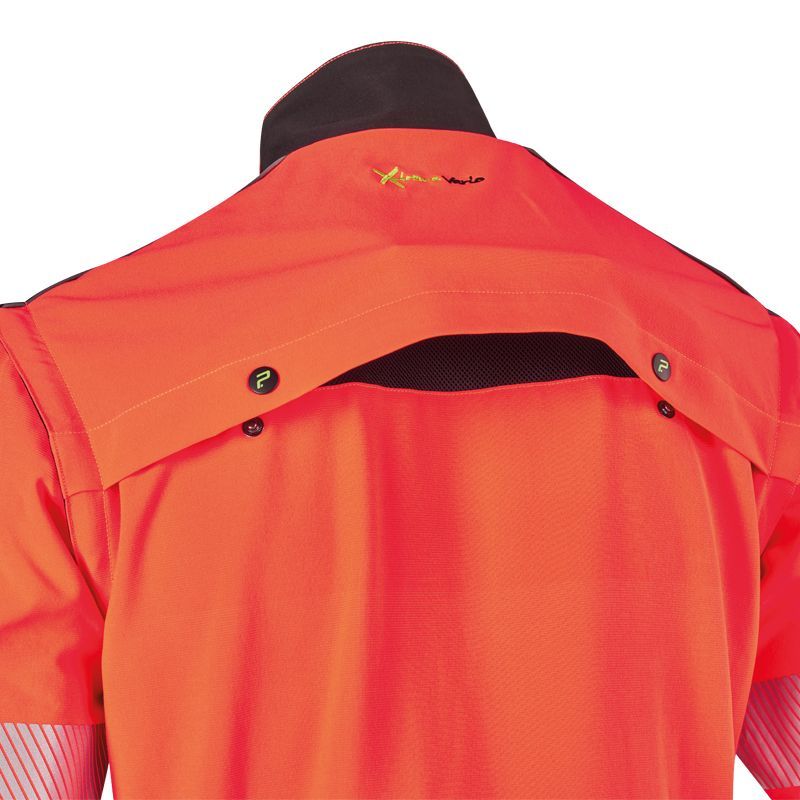 PSS X-treme Warnschutzjacke Vario EN20471 neonrot/schwarz- Gr. XL